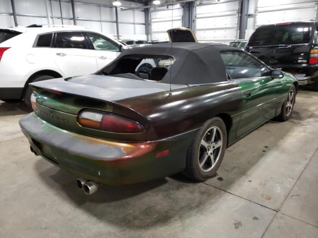 2G1FP32K6V2143832 - 1997 CHEVROLET CAMARO BAS GREEN photo 4