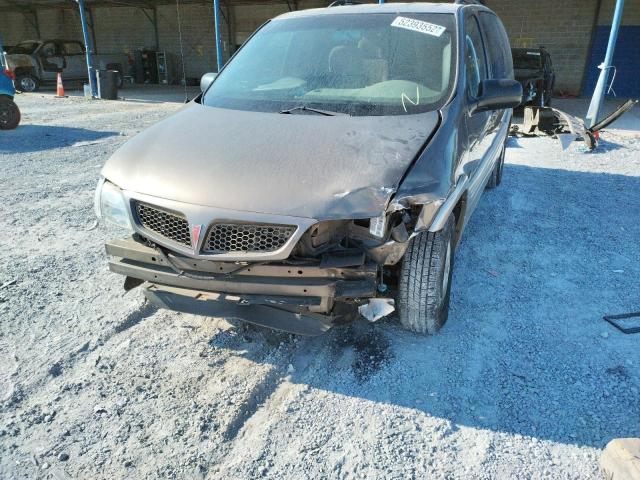 1GMDX03E74D137161 - 2004 PONTIAC MONTANA GRAY photo 9