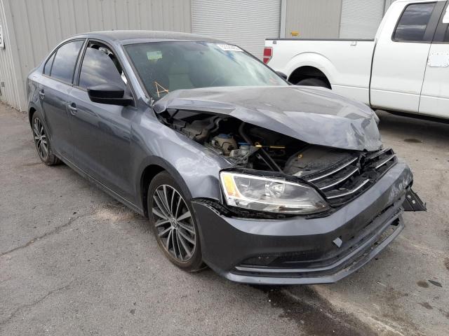 3VWD17AJ4GM344384 - 2016 VOLKSWAGEN JETTA SPOR GRAY photo 1