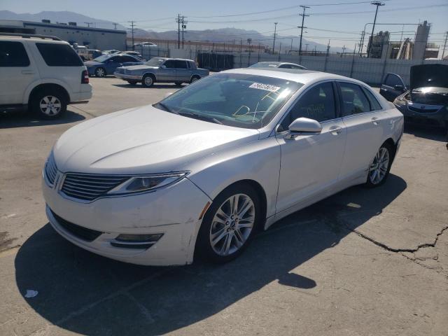 3LN6L2LU3ER802587 - 2014 LINCOLN MKZ HYBRID  photo 2