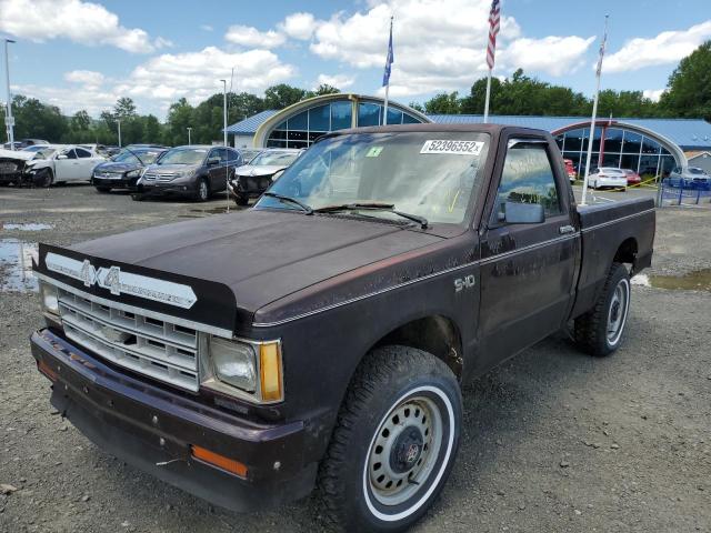 1GCCT14B8E2190759 - 1984 CHEVROLET S TRUCK S1 BROWN photo 2