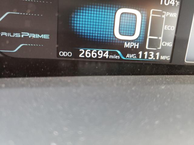 JTDKARFP0K3105315 - 2019 TOYOTA PRIUS PRIM 红色 照片 8