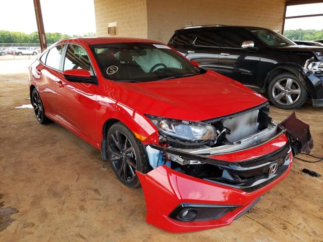 2HGFC2F8XKH531247 - 2019 HONDA CIVIC SPOR 红色 照片 1