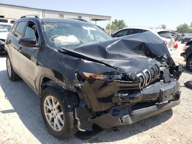 1C4PJMCB4GW148269 - 2021 JEEP CHEROKEE BLACK photo 1