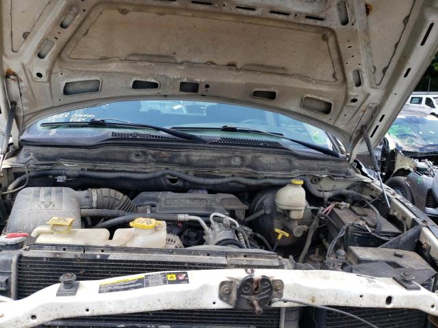 1D7KS28D85J524705 - 2005 DODGE RAM 2500 S Սպիտակ լուսանկար 7