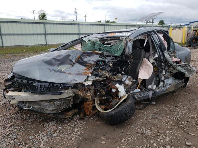 2HGFA15939H318015 - 2009 HONDA CIVIC EXL رمادي صورة 2