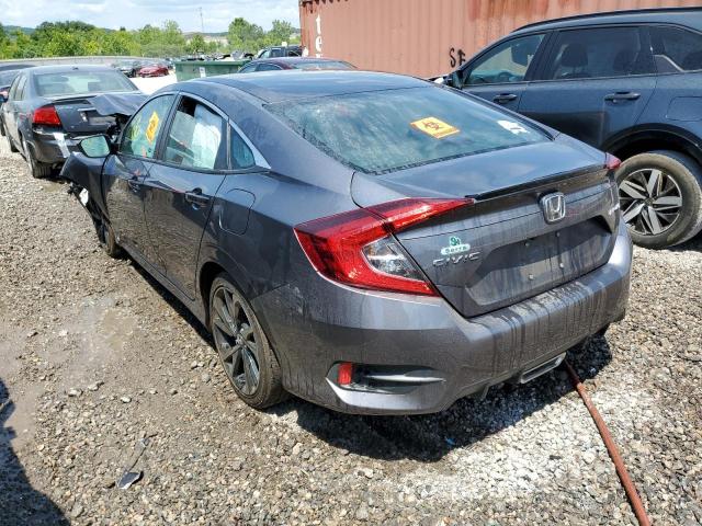 2HGFC2F81MH501685 - 2021 HONDA CIVIC SPOR GRAY photo 3