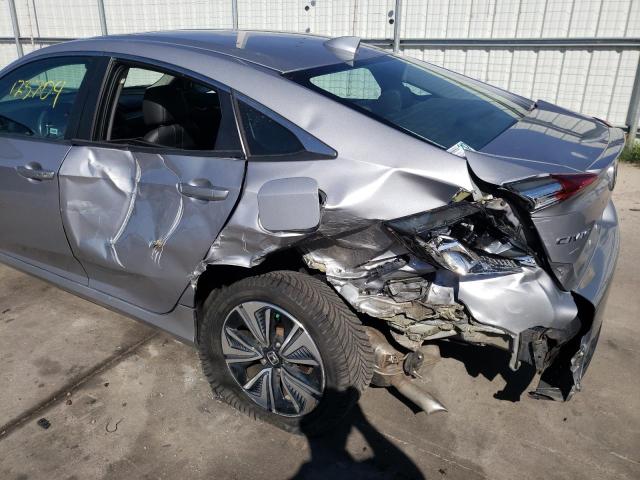 2HGFC1F7XGH634807 - 2016 HONDA CIVIC EXL Gümüş foto 9