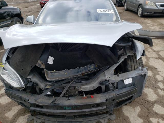 5YJSA1H12EF****** - 2014 TESLA MODEL S SILVER photo 9