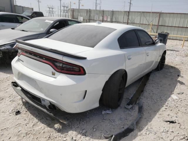 2C3CDXGJ9LH183055 - 2020 DODGE CHARGER SC WHITE photo 4