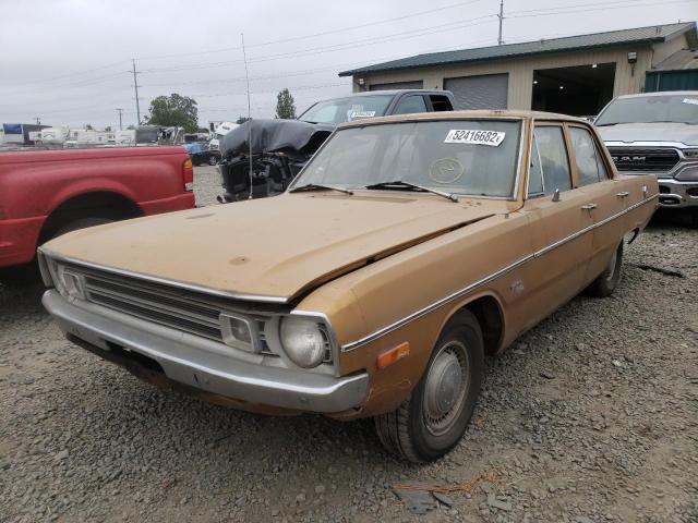 LH41C2R212726 - 1972 DODGE DART GOLD photo 2