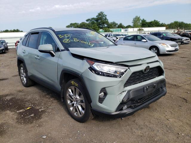 2T3A1RFV6MW170504 - 2021 TOYOTA RAV4 XLE P BLUE photo 1