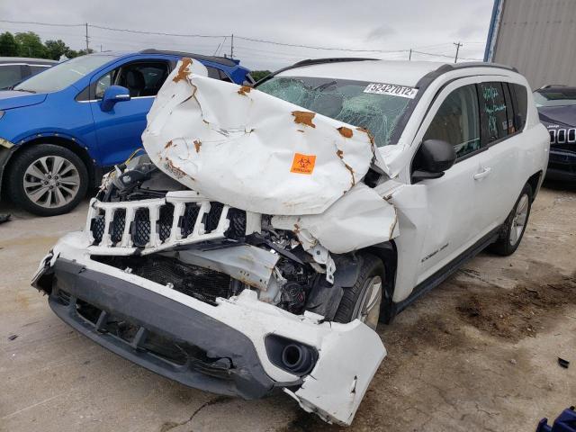 1C4NJDBB3HD142369 - 2017 JEEP COMPASS SP WHITE photo 9