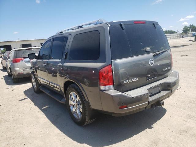 5N1AA0NC1AN613927 - 2010 NISSAN ARMADA SE GRAY photo 3