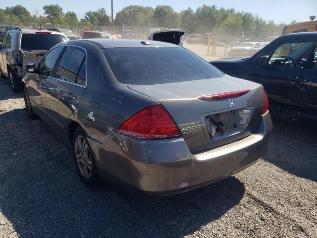 1HGCM56896A036396 - 2006 HONDA ACCORD EX GRAY photo 3