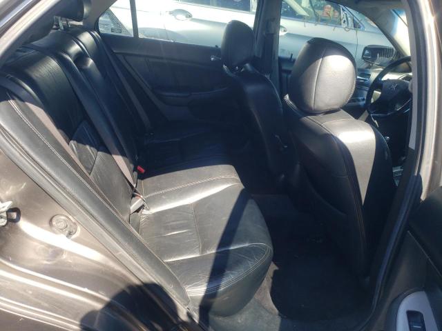 1HGCM56896A036396 - 2006 HONDA ACCORD EX GRAY photo 6