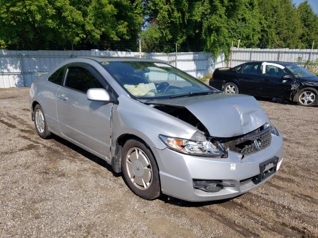 2HGFG1B08AH002666 - 2010 HONDA CIVIC EXL SILVER photo 1