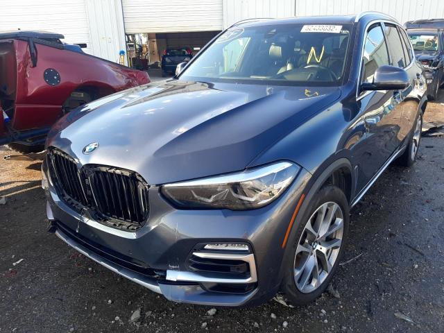 5UXCR6C55KLK80690 - 2019 BMW X5 XDRIVE4 GRAY photo 2