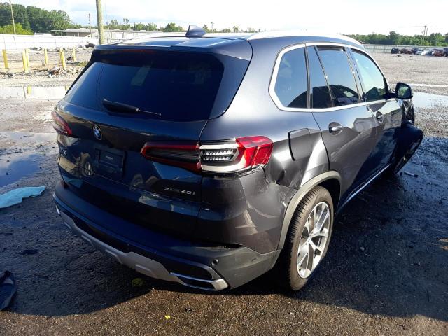 5UXCR6C55KLK80690 - 2019 BMW X5 XDRIVE4 GRAY photo 4
