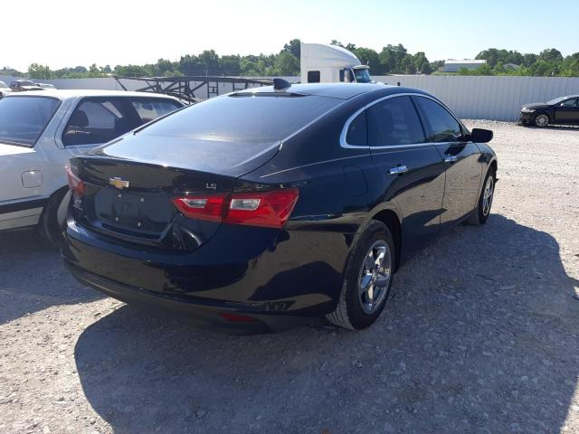 1G1ZB5ST3GF174411 - 2016 CHEVROLET MALIBU LS BLACK photo 4