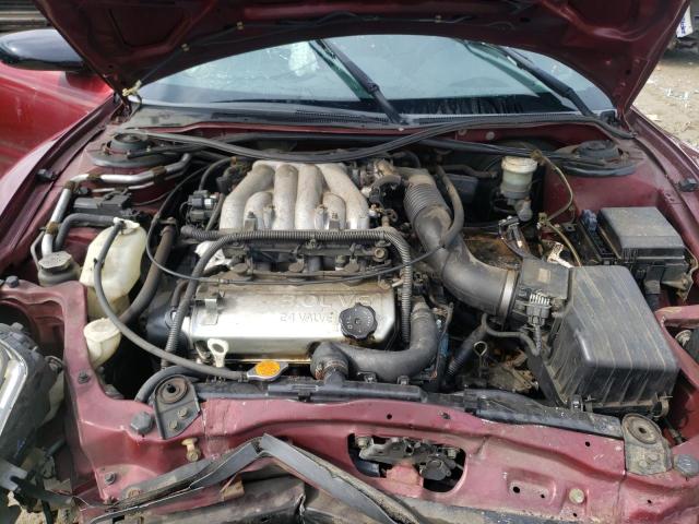 4A3AC84H13E168065 - 2003 MITSUBISHI ECLIPSE GT BURGUNDY photo 7