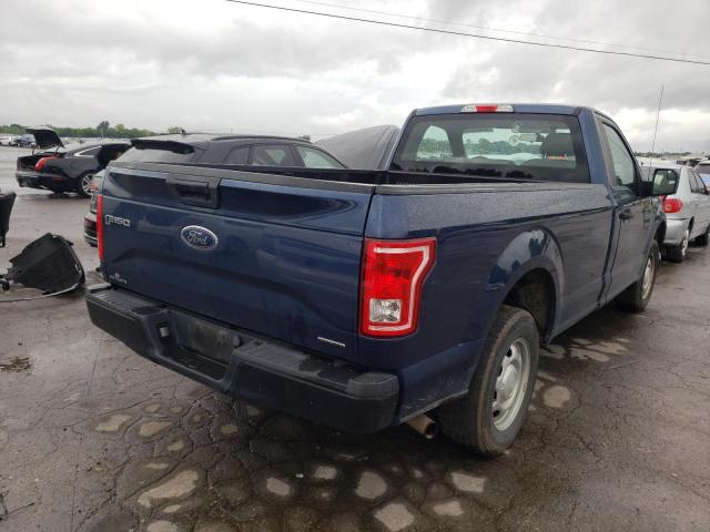 1FTMF1C80GKF00181 - 2016 FORD F150 BLUE photo 4