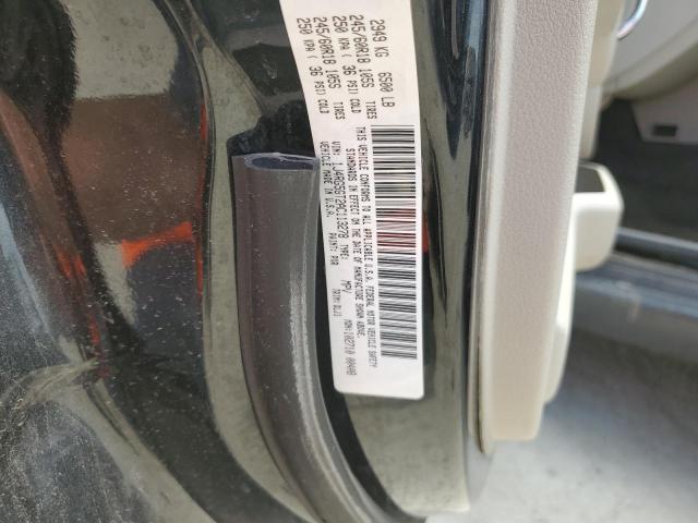 1J4RG5GT2AC113278 - 2010 JEEP COMMANDER 黑色 照片 10