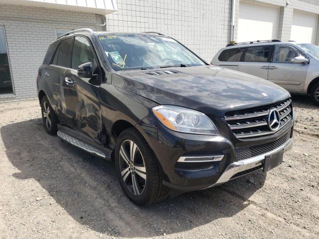 4JGDA5HB5EA269903 - 2014 MERCEDES-BENZ ML 350 4MA BLACK photo 1