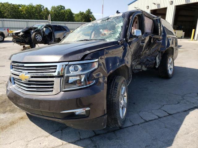 1GNSKJKC3GR161102 - 2016 CHEVROLET SUBURBAN K BLACK photo 2