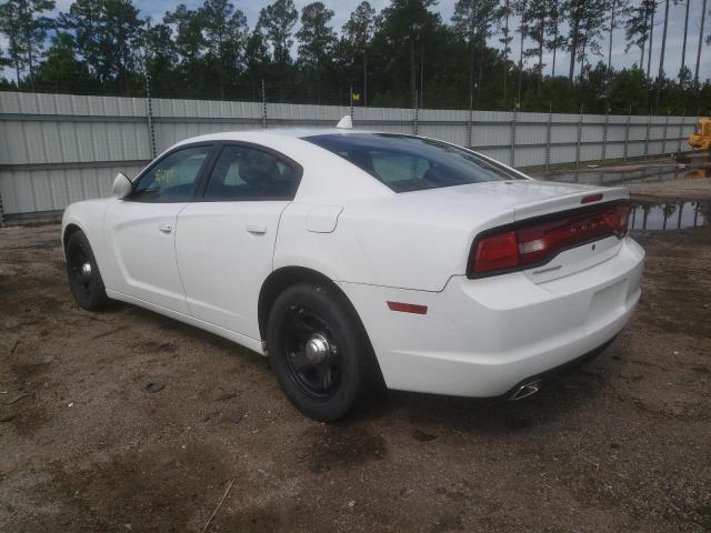 2C3CDXAG4DH620152 - 2013 DODGE CHARGER PO WHITE photo 3