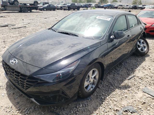 5NPLL4AG8NH076065 - 2022 HYUNDAI ELANTRA SE BLACK photo 2