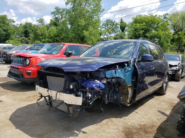 5UXCX6C11M9G13053 - 2021 BMW X7 ALPINA Bleu photo 2