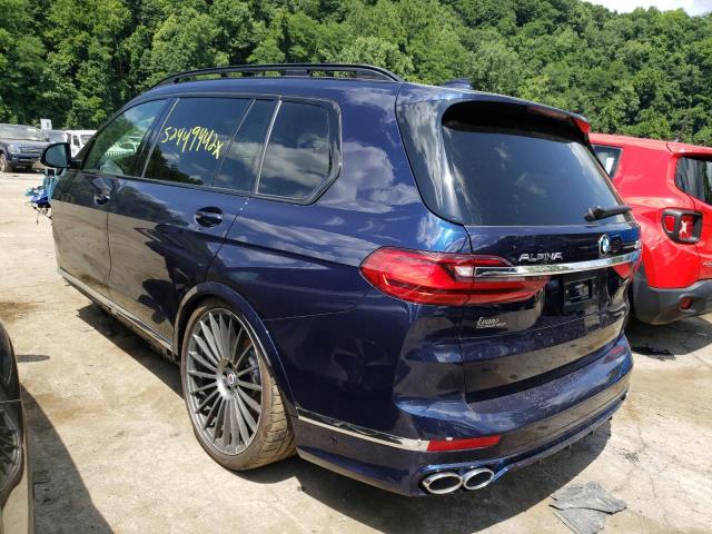 5UXCX6C11M9G13053 - 2021 BMW X7 ALPINA BLUE photo 3