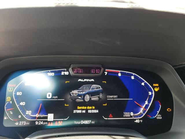 5UXCX6C11M9G13053 - 2021 BMW X7 ALPINA Bleu photo 8