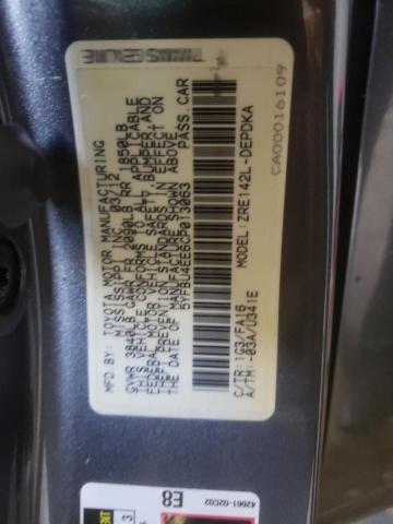 5YFBU4EE6CP013063 - 2012 TOYOTA COROLLA BASE  照片 10