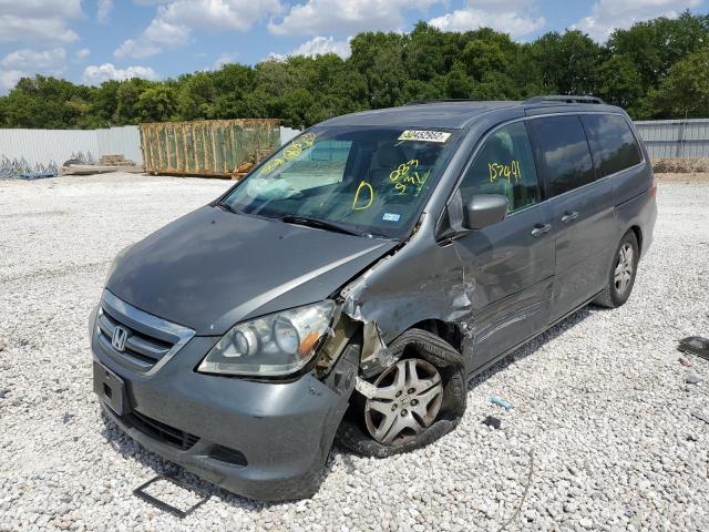 5FNRL38787B083531 - 2007 HONDA ODYSSEY EX GRAY photo 9