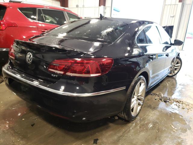 WVWRN7AN4DE544358 - 2013 VOLKSWAGEN CC LUXURY BLACK photo 4