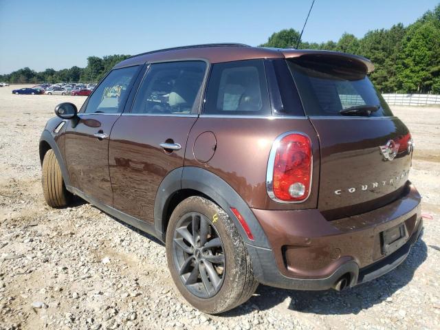 WMWZC3C54EWP28252 - 2014 MINI COOPER S C BROWN photo 3