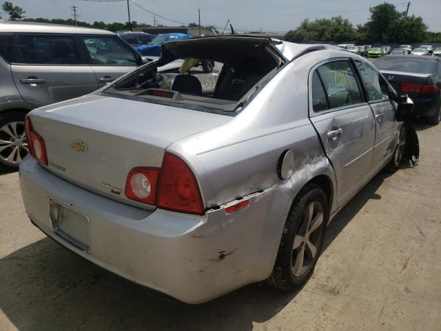 1G1ZC5E11BF140824 - 2011 CHEVROLET MALIBU 1LT 银色 照片 4