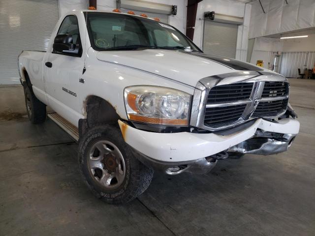 3D7KS26D56G110285 - 2006 DODGE RAM 2500 S თეთრი ფოტო 1