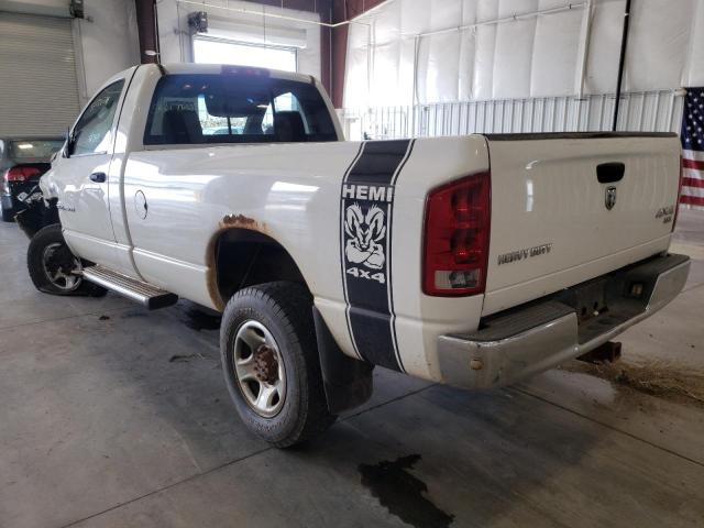3D7KS26D56G110285 - 2006 DODGE RAM 2500 S თეთრი ფოტო 3