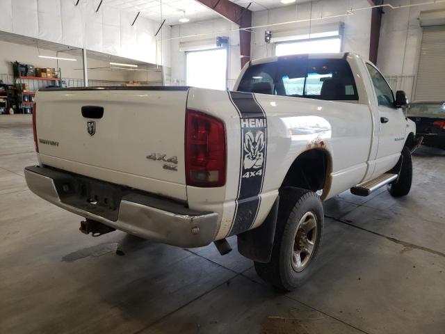 3D7KS26D56G110285 - 2006 DODGE RAM 2500 S თეთრი ფოტო 4