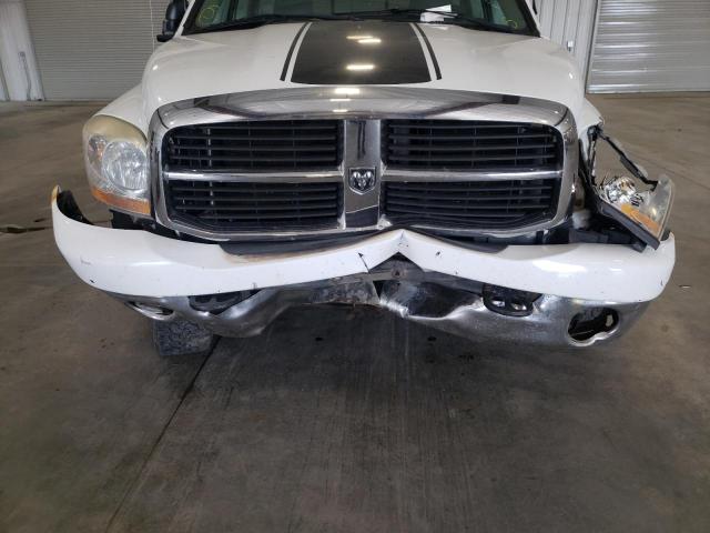 3D7KS26D56G110285 - 2006 DODGE RAM 2500 S თეთრი ფოტო 9