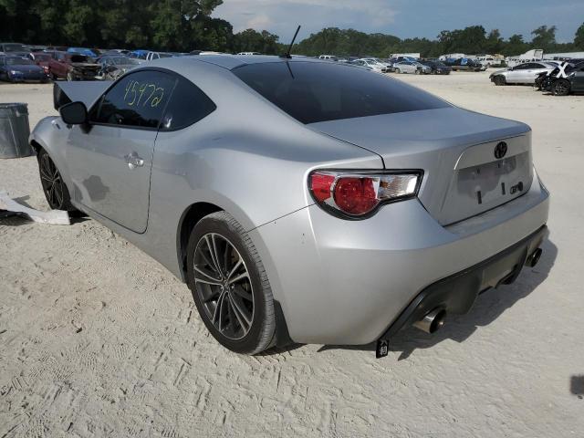JF1ZNAA17D2705643 - 2013 TOYOTA SCION FR-S SILVER photo 3