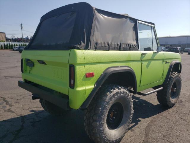 U15GLG52504 - 1970 FORD BRONCO GREEN photo 4