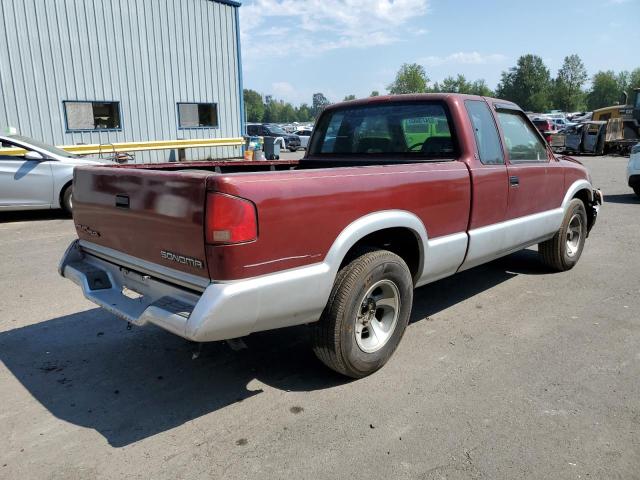 1GTCS19X3V8502944 - 1997 GMC SONOMA BURGUNDY photo 4