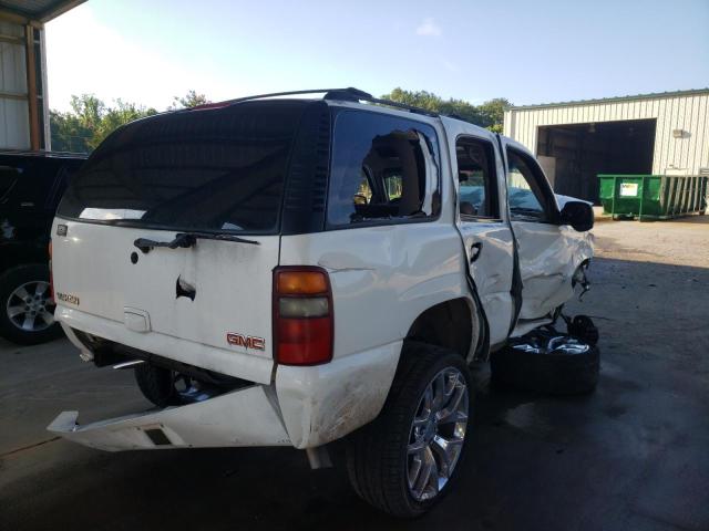 1GKEK63U23J104865 - 2003 GMC YUKON DENA WHITE photo 4