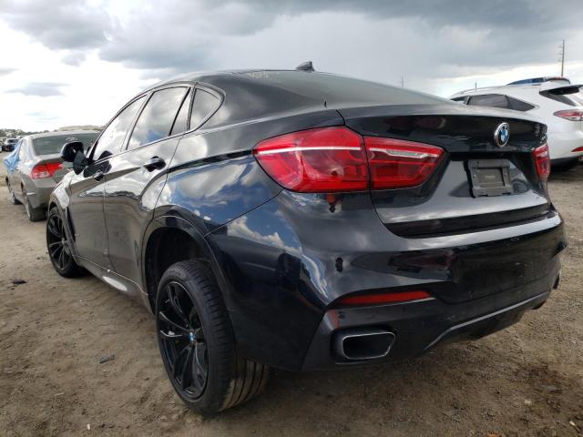 5UXKU2C56J0Z62304 - 2018 BMW X6 XDRIVE3 BLACK photo 3