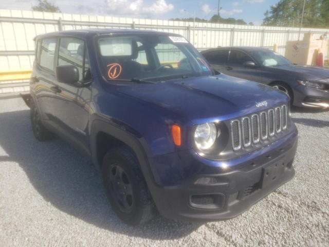 ZACCJBAB2JPJ06075 - 2018 JEEP RENEGADE S Mavi foto 1