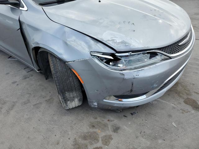 1C3CCCAB9GN186970 - 2016 CHRYSLER 200 LIMITE SILVER photo 9